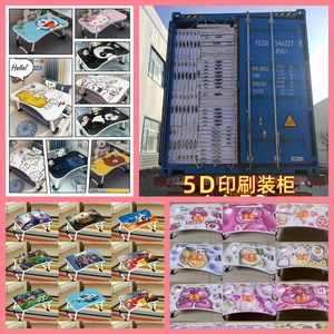 โต๊ะข้างเตียงพับได้ Bubble Rabbit ขนาด 60x40x28 ซม. โต๊ะเรียนพลาสติกพร้อมลิ้นชัก USB สำหรับใช้ในหอพักนักเรียน - Product Image 5
