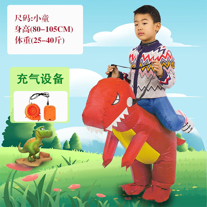 Red dinosaur-kid