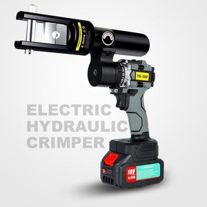 Pince à sertir YG-300, petite, automatique, portable, hydraulique, en acier à haute teneur en carbone, batterie au lithium rechargeable 21V 5Ah - Product Image 6