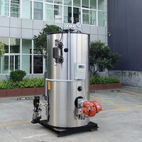 Générateur de vapeur vertical à faible consommation de carburant, automatique, 100 kg - 1500 kg/h, au gaz/diesel, pour le durcissement du ciment