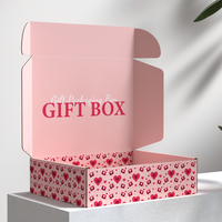 Boîte en papier rose délicate pour cupcakes, macarons, donuts, snacks, biscuits et gâteaux, avec fenêtre, idéale comme boîte cadeau