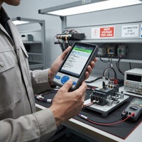 Testeur de disjoncteur portatif CHINT (MCCB) – Unité 3.7V-4.2V CC 1A pour usage industriel et transmission d'énergie électrique