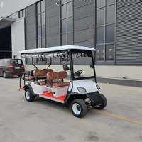Voiturette de golf électrique à batterie lithium, équipée d'un moteur AC et d'une charge rapide