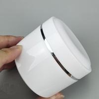100 150 200 250 300 350 400 450 500 600 1000 ml en plastique vide pot de crème, Pâte contenant cosmétique avec Cuillère Spatule
