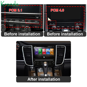 Unité de navigation automobile Krando 7 pouces pour Porsche Panamera <span class=keywords><strong>2010</strong></span> - 2016, autoradio Android, GPS, multimédia, Apple Carplay sans fil, WIFI - Product Image 3