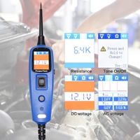 PT150 Professional Automotive Circuit Tester 12V/24V Digital Diagnostic Tool w/Color Display Continuity Signal Circuit Testing