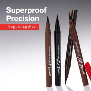 Clio Superproof Pen Liner 001 Noir, Eyeliner Imperméable Longue Durée, Pointe de Précision pour le Maquillage des Yeux - Product Image 2