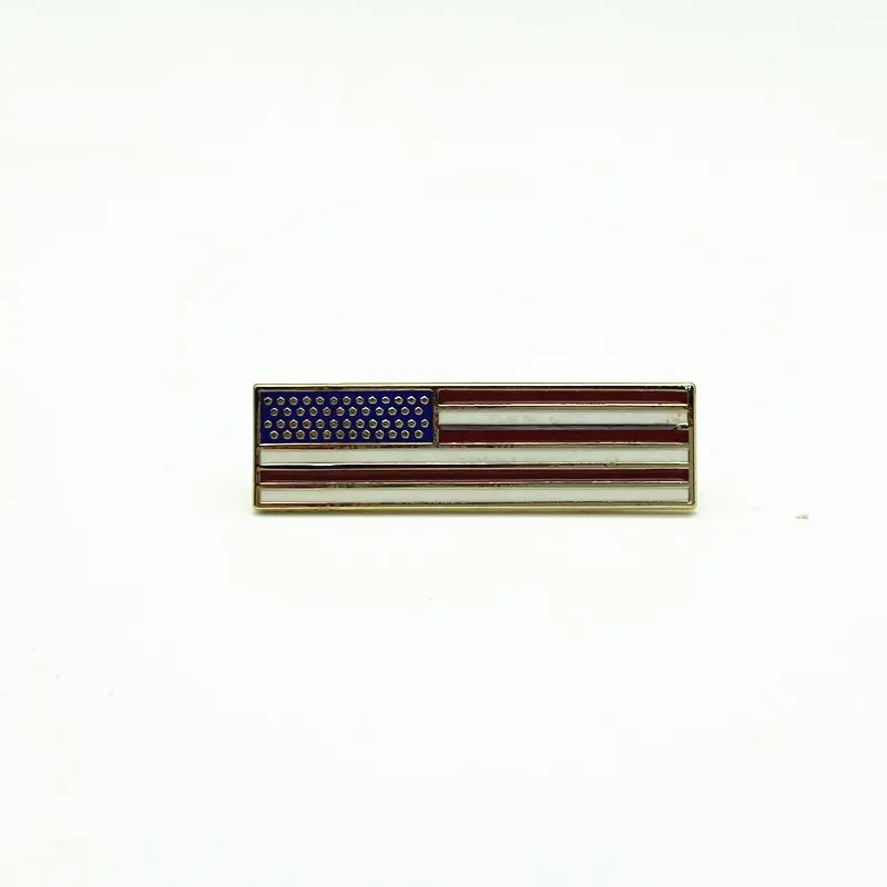 Модные бейджи с флагом на заказ, дешевые заколки с крестом в американском стиле, США
