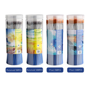 <span class=keywords><strong>Pennelli</strong></span> <span class=keywords><strong>per</strong></span> Pittura con Setole in Nylon Blu e Manico in Plastica, Piatti/Appuntiti, <span class=keywords><strong>per</strong></span> Artisti, <span class=keywords><strong>per</strong></span> Olio, Acquerello, Acrilico <span class=keywords><strong>su</strong></span> Roccia, <span class=keywords><strong>Tela</strong></span>, Corpo, Viso - Product Image 2