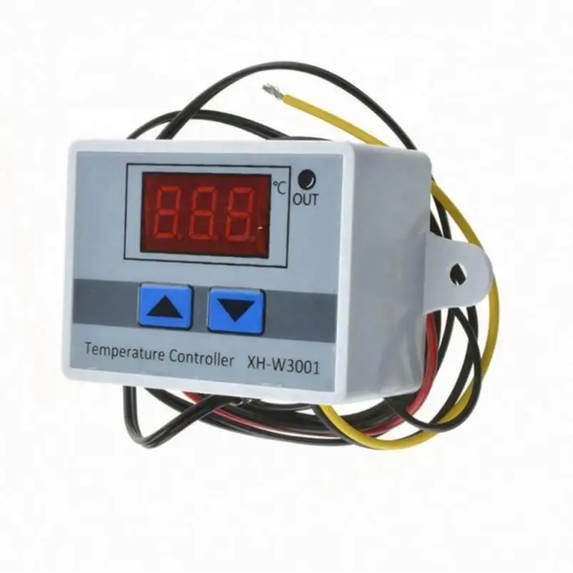 IC Chip W3001 Termômetro Digital DC 24V AC 110V 220V Regulador Controlador de Temperatura Externa DS18B20 XH-W3001 DC 24V Módulo