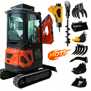 Envío Gratis: Mini Excavadora de 1.8T, Maquinaria Excavadora de Orugas de 1 Tonelada, 1.5 Toneladas, con Motor EPA 5 - Product Image 2