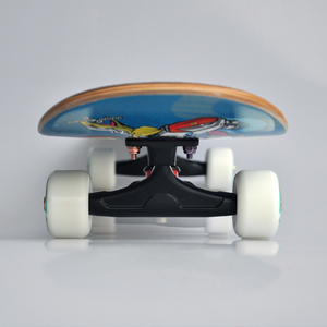 Kit de <span class=keywords><strong>Skateboard</strong></span> professionnel 100% en bambou d'érable, plateau de planche à roulettes <span class=keywords><strong>avec</strong></span> impression UV personnalisée - Product Image 5