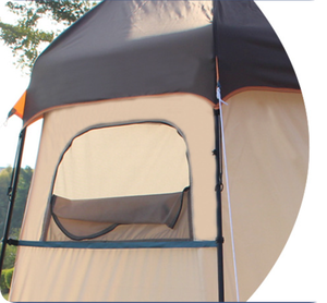 Tienda de ducha plegable portátil grande para exteriores, vestuario móvil de privacidad instantánea para acampar emergente - Product Image 6