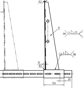 Fixation de coffrage de serrage de poutre <span class=keywords><strong>en</strong></span> acier galvanisé d'approvisionnement d'usine pour poutres <span class=keywords><strong>en</strong></span> béton - Product Image 5