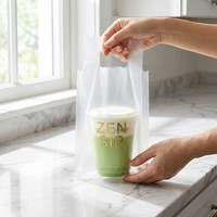 Sacs à vin et vodka avec poignée noire mate, pochette en plastique refermable avec valve de dégazage, logo personnalisé, qualité alimentaire, frais, 250g 500g