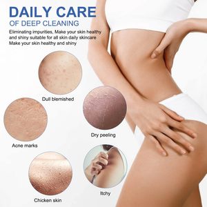 Customized African Net Long Bath Sponge Nylon Simple Exfoliating Body Brush - Product Image 5