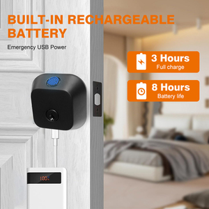 Deadbolt ổ khóa chết Bolt an ninh cửa vân tay ứng dụng điện Key Locker ngón tay in duy nhất chốt khóa thông minh - Product Image 4