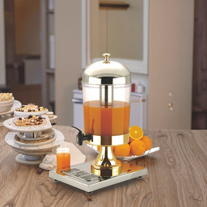 Distributeur de boissons fraîches de type buffet commercial avec glaçons, capacité de 8 L, distributeur de boissons lactées pour les fêtes et l'hôtellerie - Product Image 6