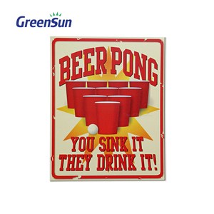 Di alta Qualità Su Ordinazione di Latta di Metallo Hulk Segno Decorativo Targa in metallo Per La Texaco - Product Image 3