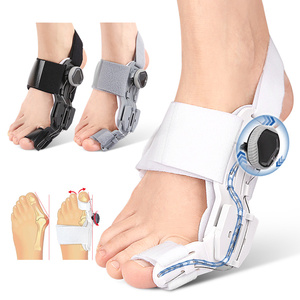 <span class=keywords><strong>Correcteur</strong></span> d'<span class=keywords><strong>hallux</strong></span> <span class=keywords><strong>valgus</strong></span> pour gros orteil, séparateur d'orteils superposés, ajustable, redresseur d'orteils, tissu respirant - Product Image 1