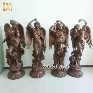 Statua dello Chef grasso per Pizza con scultura in <span class=keywords><strong>resina</strong></span> a grandezza naturale per esterni moderna in fibra di vetro - Product Image 5