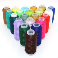 Hilo de Bordar Industrial de Poliéster 100% Taixing 108d/2 120/2, Cono de 5000m para Vestidos, Precio de Fábrica en Guangzhou
