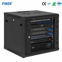 Armoire serveur murale compacte en acier SPCC, armoire réseau OEM ODM pour clinique, laboratoire à domicile, petite entreprise, système de surveillance