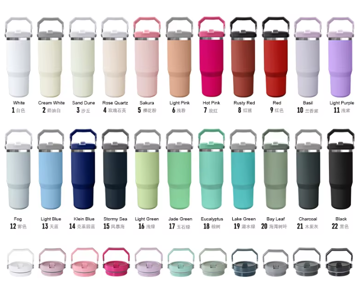 30oz avec couvercle à poignée