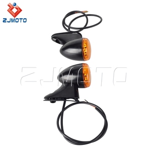 Direzione anteriore <span class=keywords><strong>moto</strong></span> staffa luce 4 fili neri per Harley Road Glide - Product Image 2