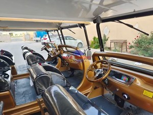 Voiture électrique classique homologuée CE 72V 100AH - PROMOTION CHAUDE Chariot de tourisme rétro tout-terrain - Product Image 3