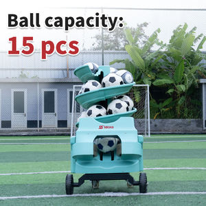 <span class=keywords><strong>Lanceur</strong></span> <span class=keywords><strong>de</strong></span> ballons <span class=keywords><strong>de</strong></span> football avec grande cuve supérieure intégrée et base mobile pour terrains communautaires et entraînements quotidiens amateurs - Product Image 1
