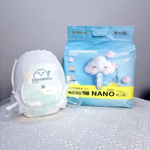 Pañales Desechables para Bebés al por Mayor a Bajo Precio, Pañales de Alta Absorbencia con Logotipo Personalizado, Pantalones de Entrenamiento para Bebés - Product Image 1