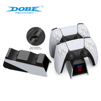 DOBE Station de charge à alimentation directe d'usine avec indicateur LED pour contrôleur PS5 DualSense Accessoires de jeu