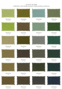 Van Sen Xuebao Velvet Dyed <b>Yarn</b> Count 2/45Nm Composition 5%RWS Merino Wool 20%Recycled Nylon 55%Recycled <b>Polyester</b> 20%Acrylic - Product Image 6