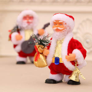 HU-275 Santa Claus Eléctrico Navideño con Música, Muñeco Navideño, Adornos, Regalos <span class=keywords><strong>2022</strong></span> - Product Image 3