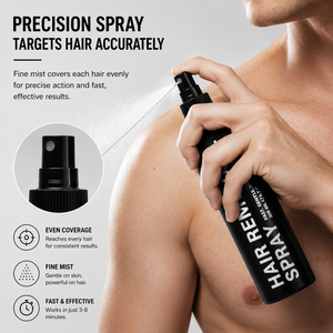 Spray Depilatorio Masculino de Marca Privada - para Espalda, Pecho, Brazos, Piernas e <span class=keywords><strong>Ingle</strong></span>, Depilación Rápida en 3-8 Minutos, Personalizable 50ml-500ml y con Bomba - Product Image 2