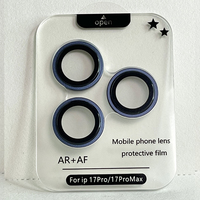 Protecteur d'objectif de caméra mobile AR AF pour IPhone 14 15 16 17 Pro Max Accessoires de film de téléphone Protecteur d'objectif pour IPhone 17 Pro Max