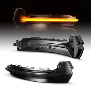 A3 ऑडी के लिए आसान स्थापना गतिशील दर्पण प्रकाश का नेतृत्व किया 8V S3 RS3 2013-2018 ब्लिंकर बारी संकेत प्रकाश स्मोक्ड लेंस - Product Image 2