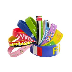 Diseño Personalizado de Pulseras de Silicona de Alta Demanda para Promoción Electoral Nacional, Personalización al por Mayor - Product Image 3