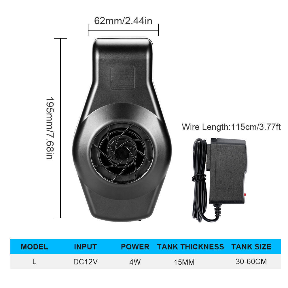 L DC12V Noir