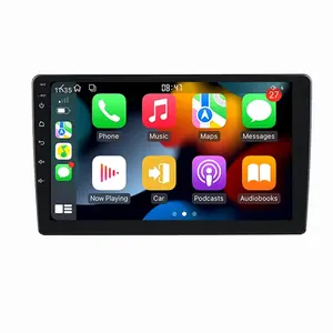 9นิ้ว2 + 32G CarPlay & แอนดรอยด์ออโต้สเตอริโอรถยนต์วิทยุ FM Rds DSP BT ระบบนำทาง GPS พัดลมติดโลโก้