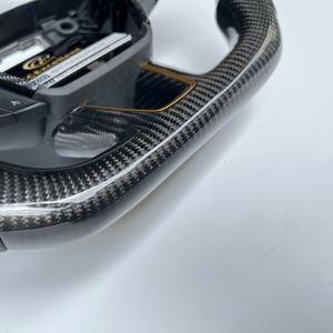 Volante de Fibra de Carbono Real para <span class=keywords><strong>Ford</strong></span> Focus MK3/MK3 <span class=keywords><strong>RS</strong></span>/MK3 ST/SE 2015 2016 2017 2018, Gran Oferta, Precio Bajo Profesional - Product Image 4