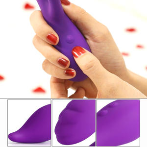 GREAT FORCE Spielzeug <span class=keywords><strong>Sex</strong></span> Erwachsenen-Silikon-Massagestab G-Punkt-Stimulation Rabbit Klitoris-Vibrator Sexspielzeug für Frauen Vagina - Product Image 4