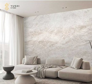 Кварцитовые плиты YUSHI Brazilian Light Creamy Grey <span class=keywords><strong>Taj</strong></span> <span class=keywords><strong>Mahal</strong></span> для кухонных столешниц и декоративной отделки стен - Product Image 3