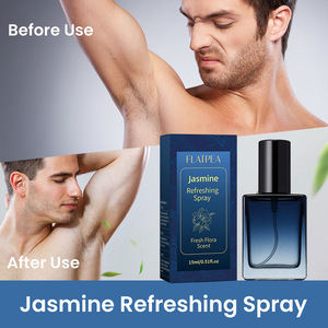 Perfume Corporal en Spray para Hombre de Larga Duración, 15 ml, Desodorante Refrescante Portátil, Fragancia Fougere de Jazmín y Mandarina - Product Image 3