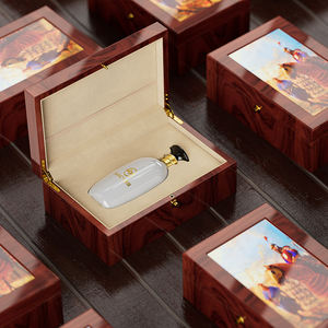 Boîte en bois personnalisée avec peinture brillante pour <span class=keywords><strong>Baijiu</strong></span> <span class=keywords><strong>chinois</strong></span> et vin de riz, emballage cadeau précieux - Product Image 3