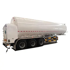 3axle 4axle 36000 Liters Liquid Transport Storage Aluminum Fuel Tank Semitrailer Tanker Trailer