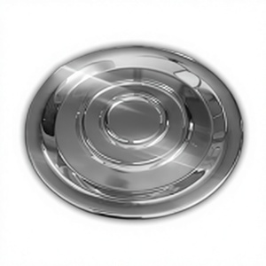 ที่รองแก้วสแตนเลส ที่วางเครื่องดื่มทรงกลม อุปกรณ์เสริมเครื่องใช้ - Product Image 1