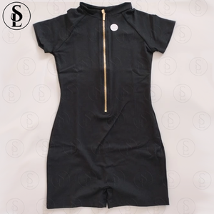 Completo Fitness Body <span class=keywords><strong>Basics</strong></span>: Nuovi Body <span class=keywords><strong>Basics</strong></span>, Tute Intere in Nylon, con Cerniera Personalizzata, Loungewear Colorato da Donna - Product Image 2