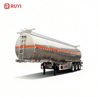 Camion-citerne à bas prix pour le transport de diesel/essence/pétrole, remorque de camion-citerne, camion-citerne à lait, navire, semi-remorque citerne pour l'eau liquide à vendre